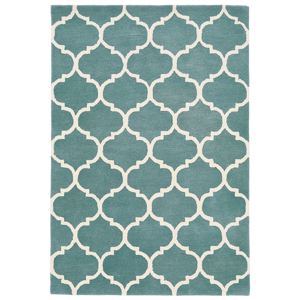 Asiatic Albany Ogee Duck Egg Rug