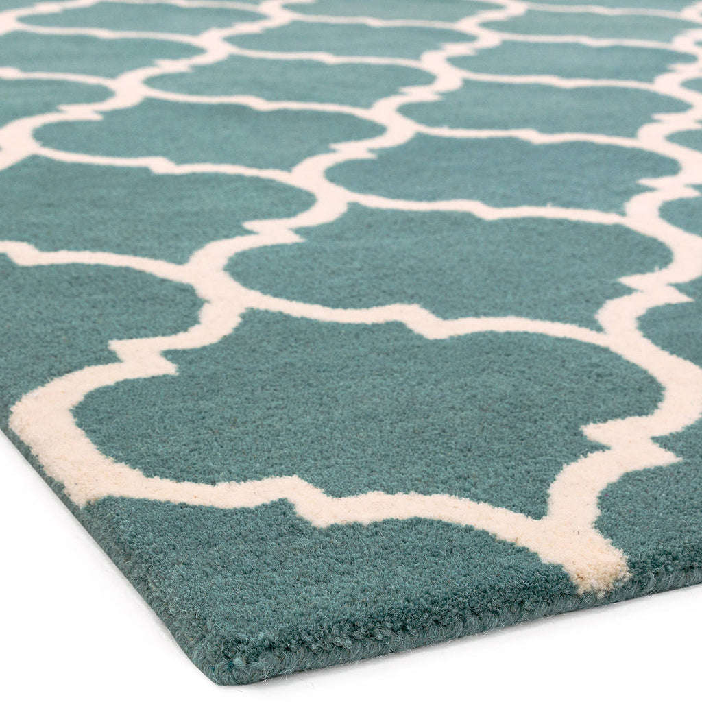 Asiatic Albany Ogee Duck Egg Rug