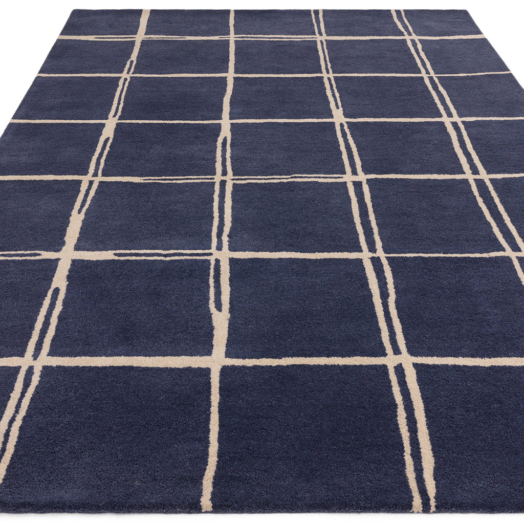 Asiatic Albany Grid Marine Rug