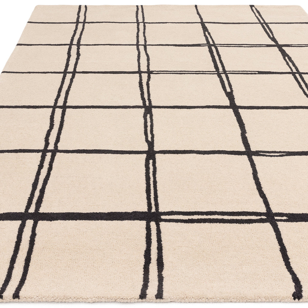 Asiatic Albany Grid Monochrome Rug
