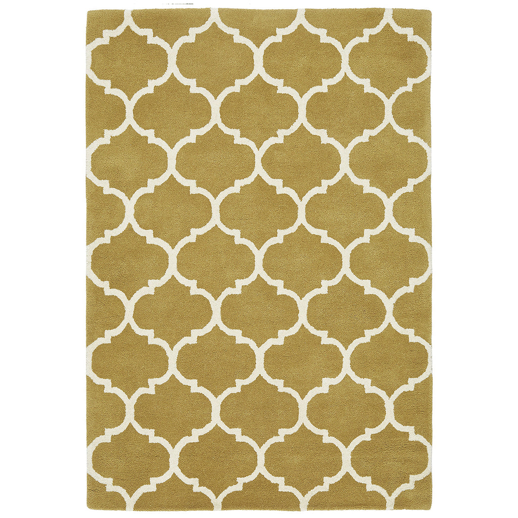 Asiatic Albany Ogee Ochre Rug