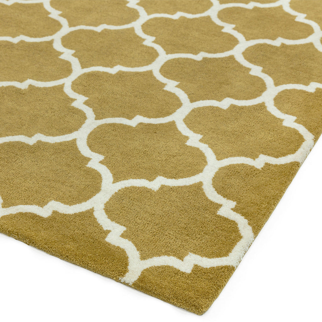 Asiatic Albany Ogee Ochre Rug