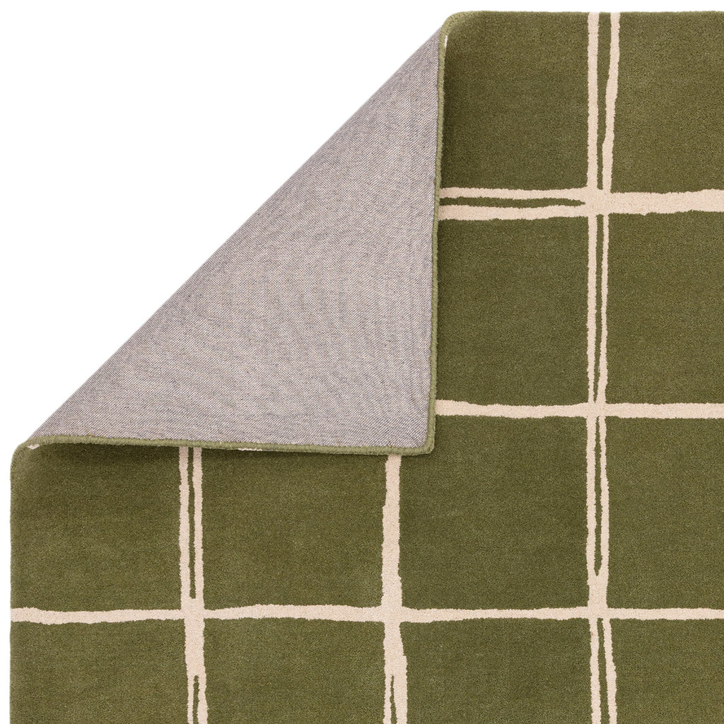 Asiatic Albany Grid Olive Rug