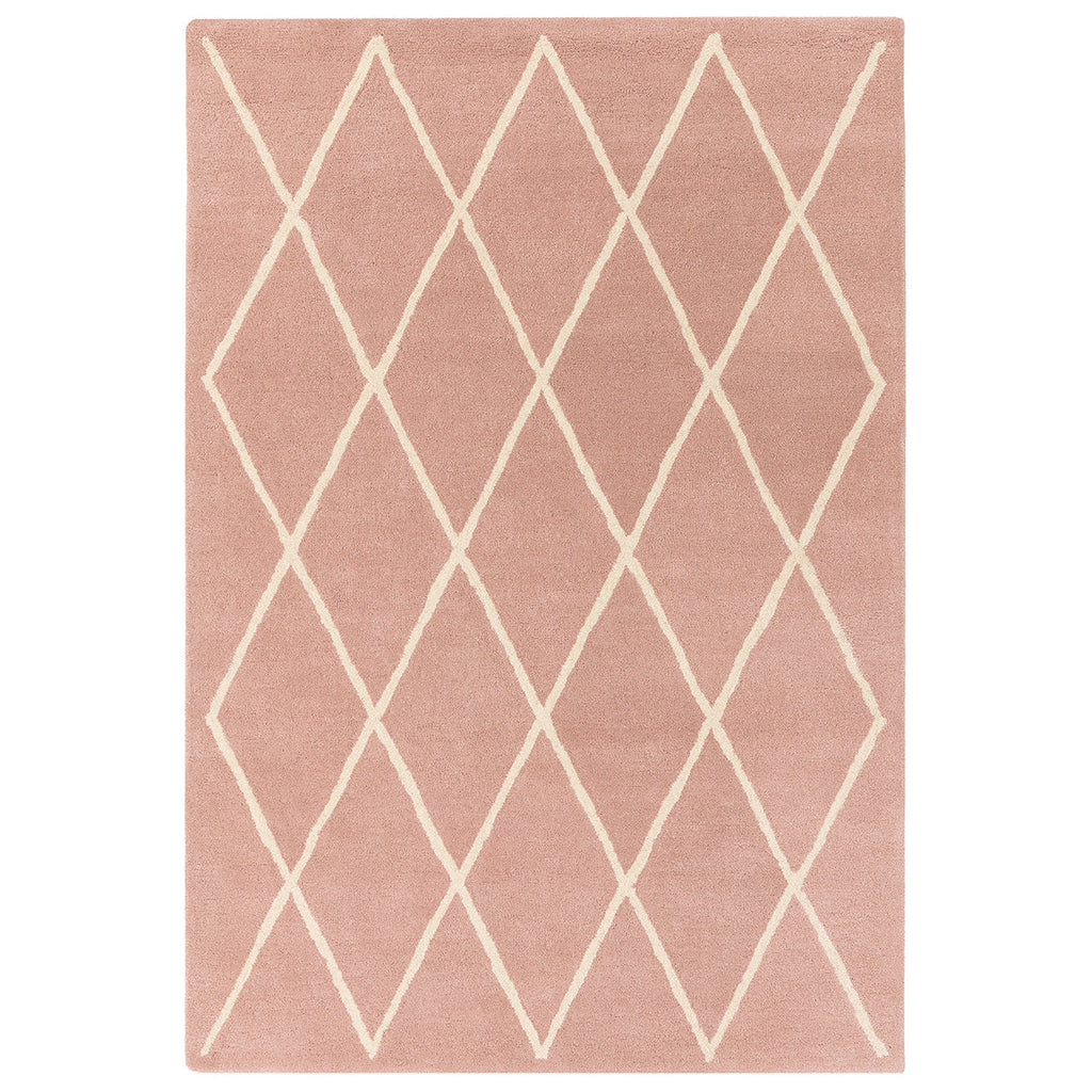Asiatic Albany Diamond Pink Rug