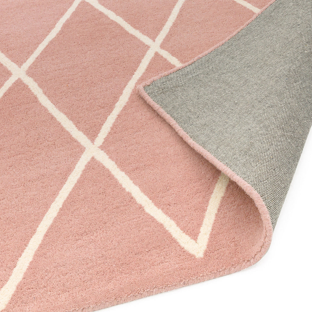 Asiatic Albany Diamond Pink Rug