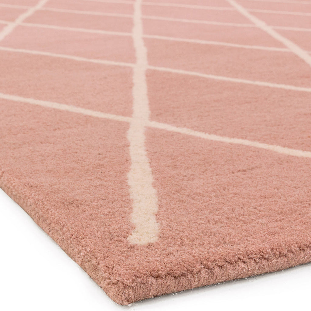 Asiatic Albany Diamond Pink Rug