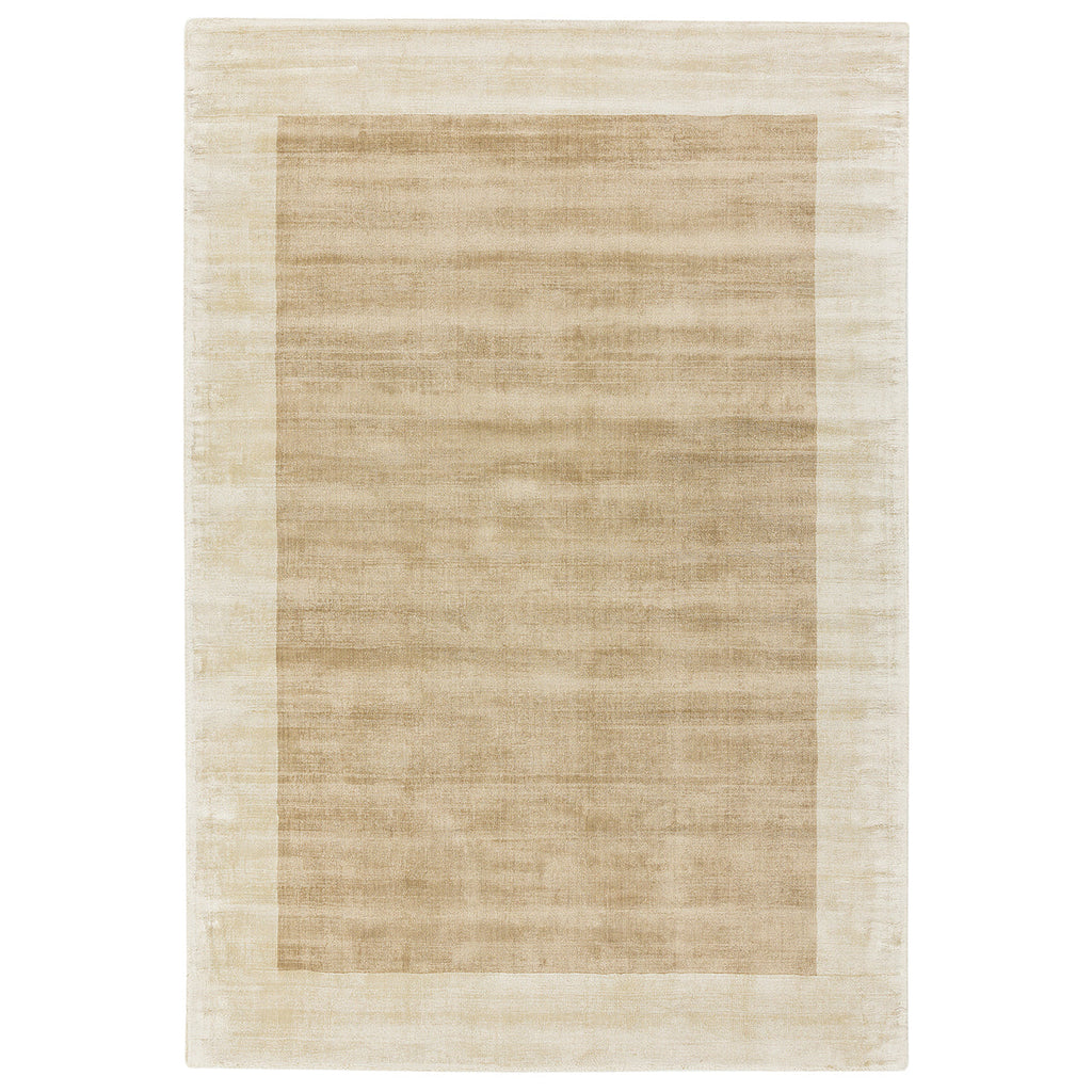Asiatic Blade Border Putty Champagne Rug