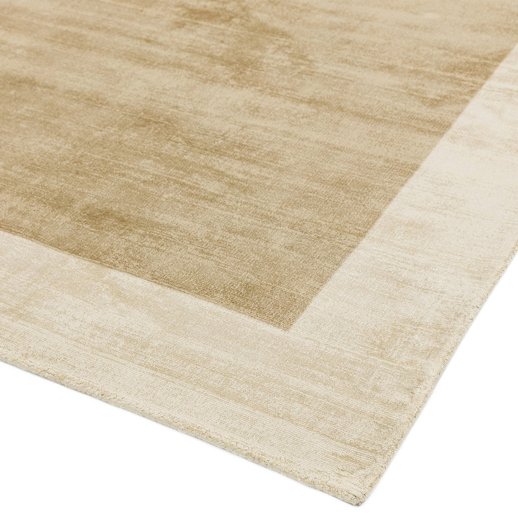 Asiatic Blade Border Putty Champagne Rug