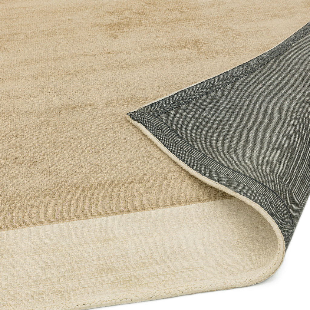 Asiatic Blade Border Putty Champagne Rug
