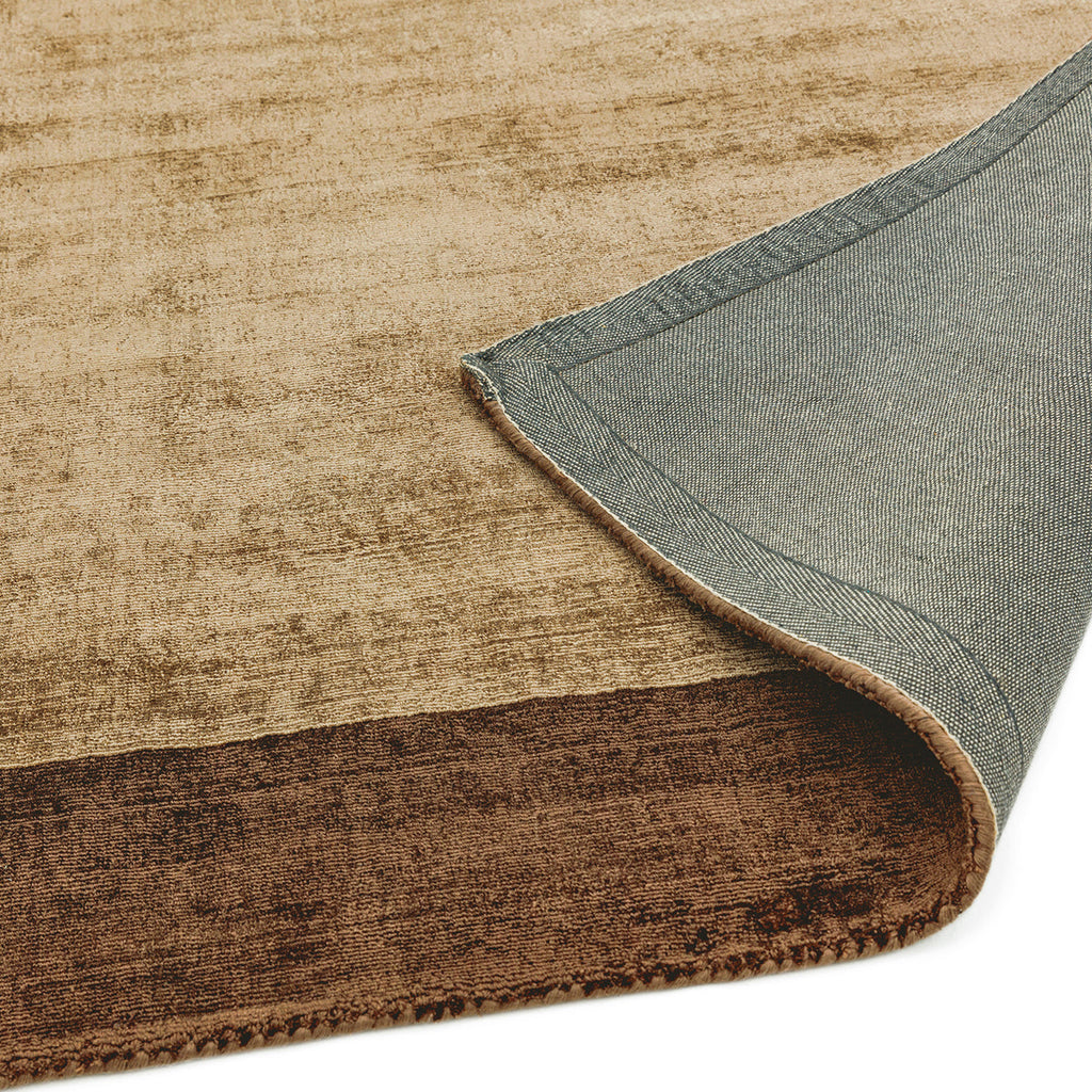 Asiatic Blade Border Choco Mocha Rug