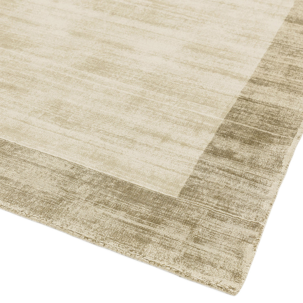 Asiatic Blade Border Smoke Putty Rug