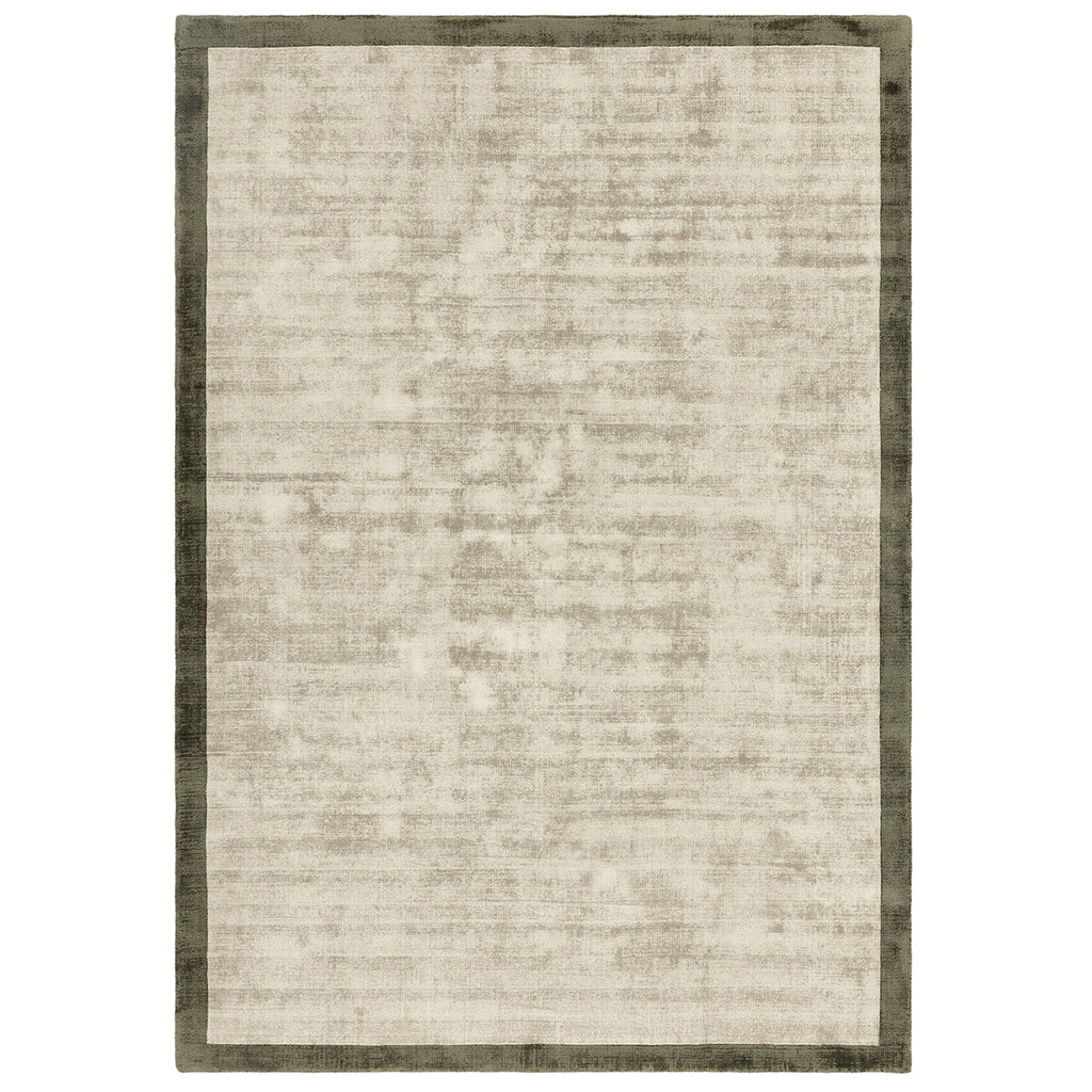 Asiatic Blade Border Sage Olive 05 Rug