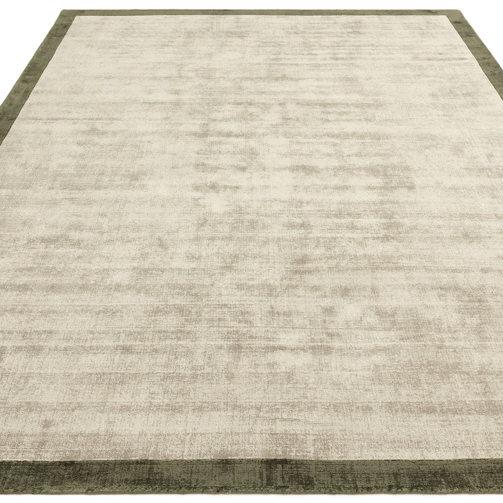 Asiatic Blade Border Sage Olive 05 Rug