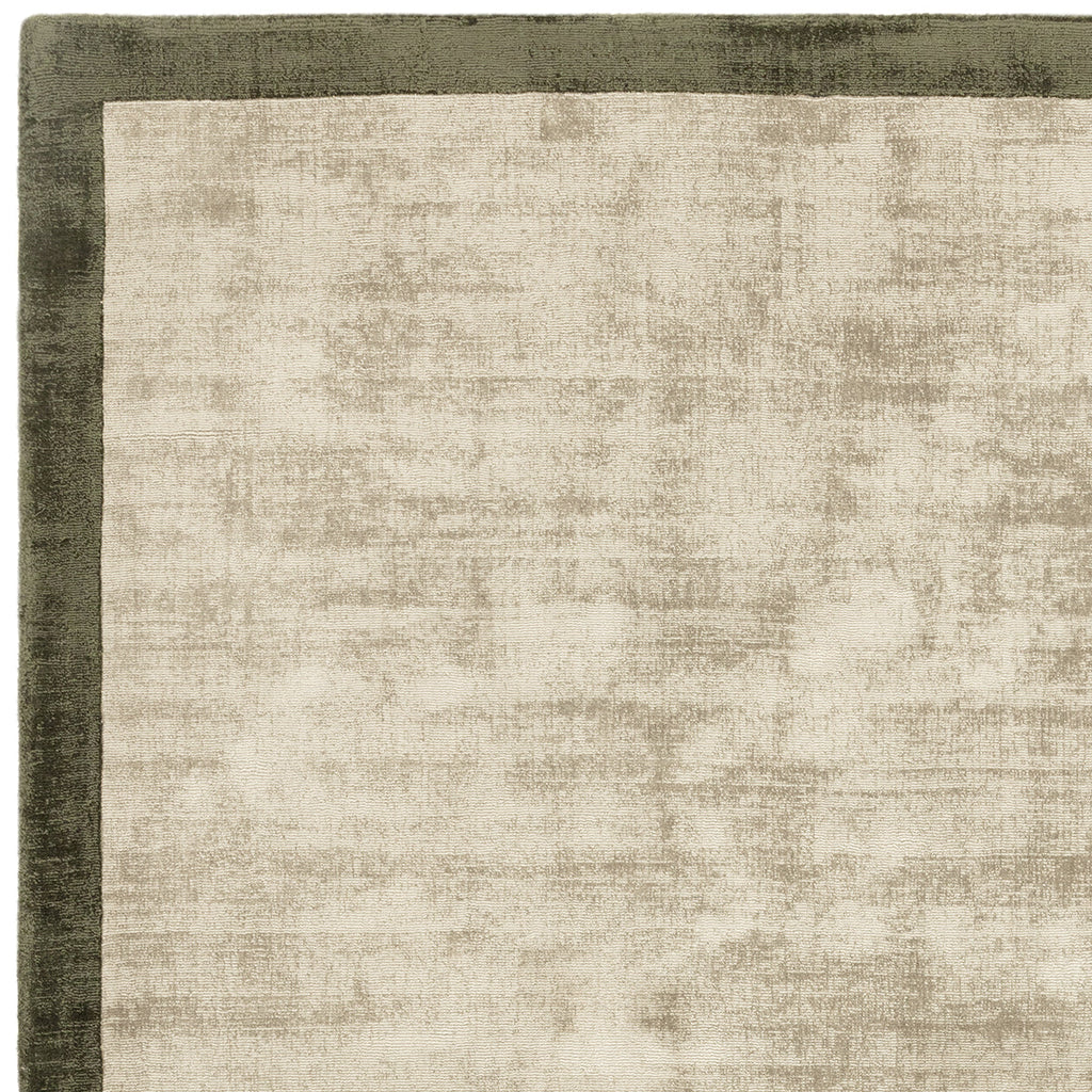Asiatic Blade Border Sage Olive 05 Rug