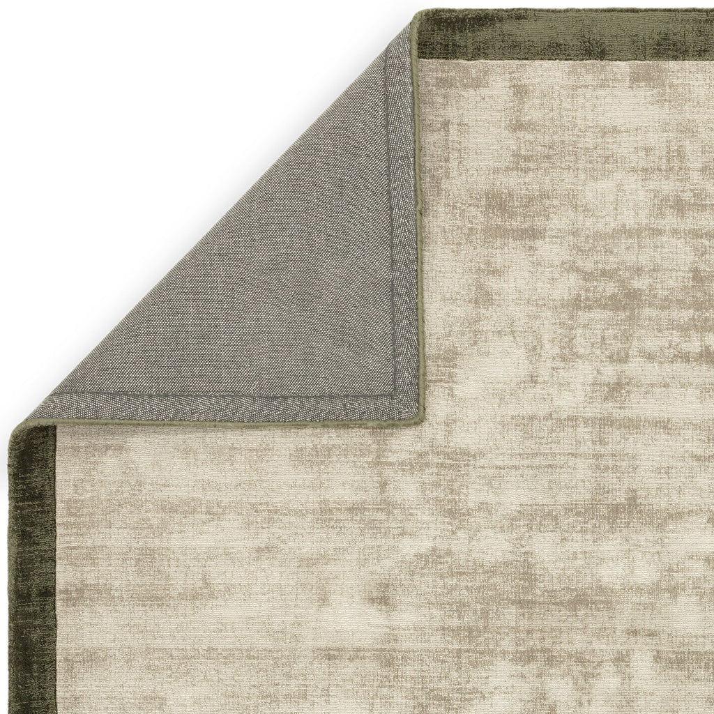 Asiatic Blade Border Sage Olive 05 Rug