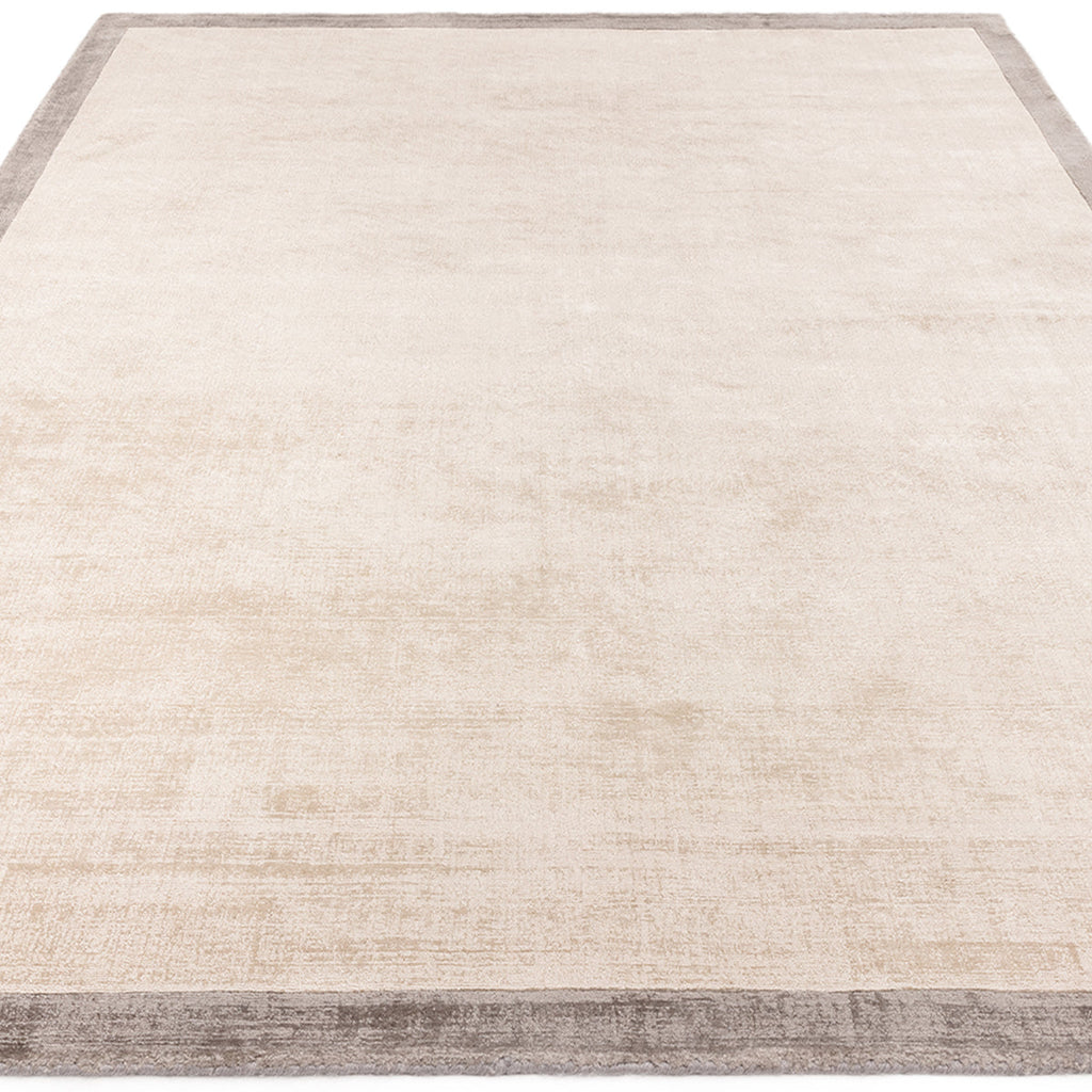 Asiatic Blade Border Putty Silver 07 Rug