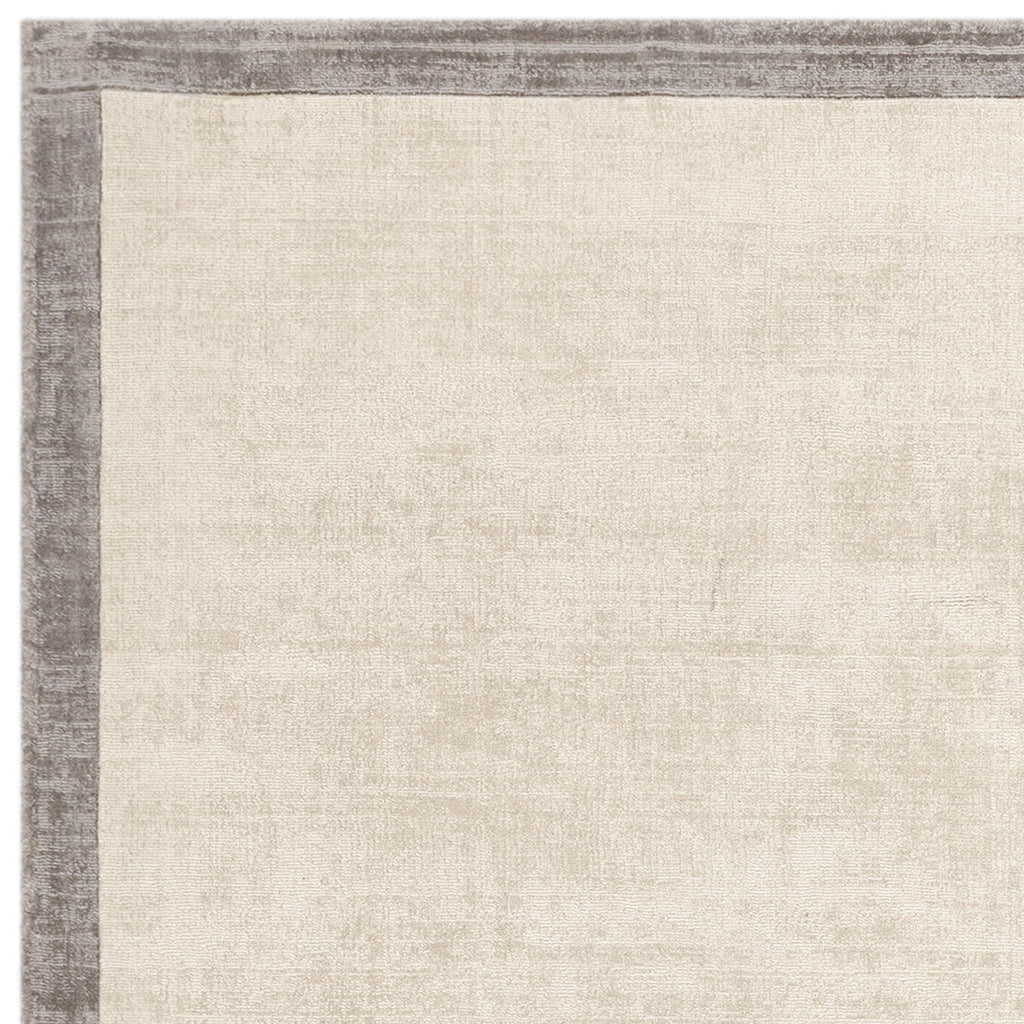 Asiatic Blade Border Putty Silver 07 Rug