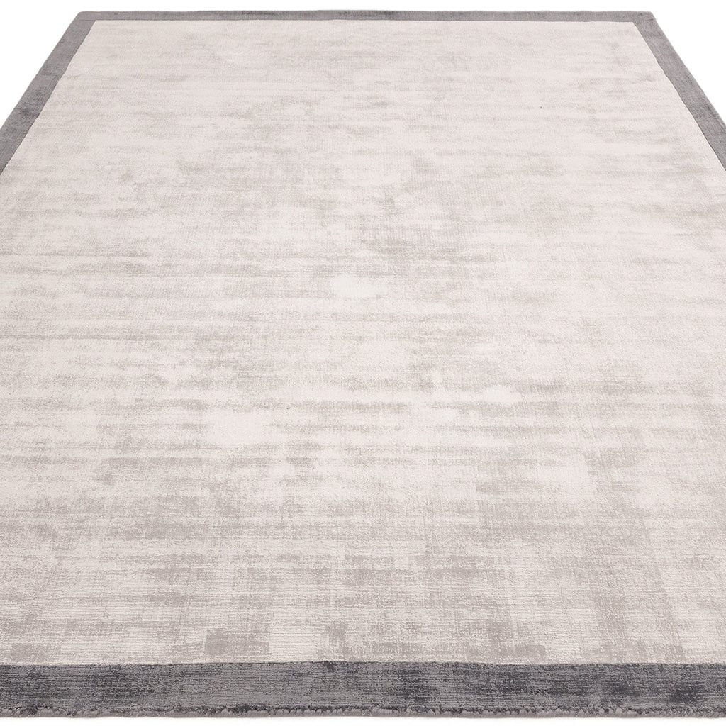 Asiatic Blade Border Silver Grey 08 Rug