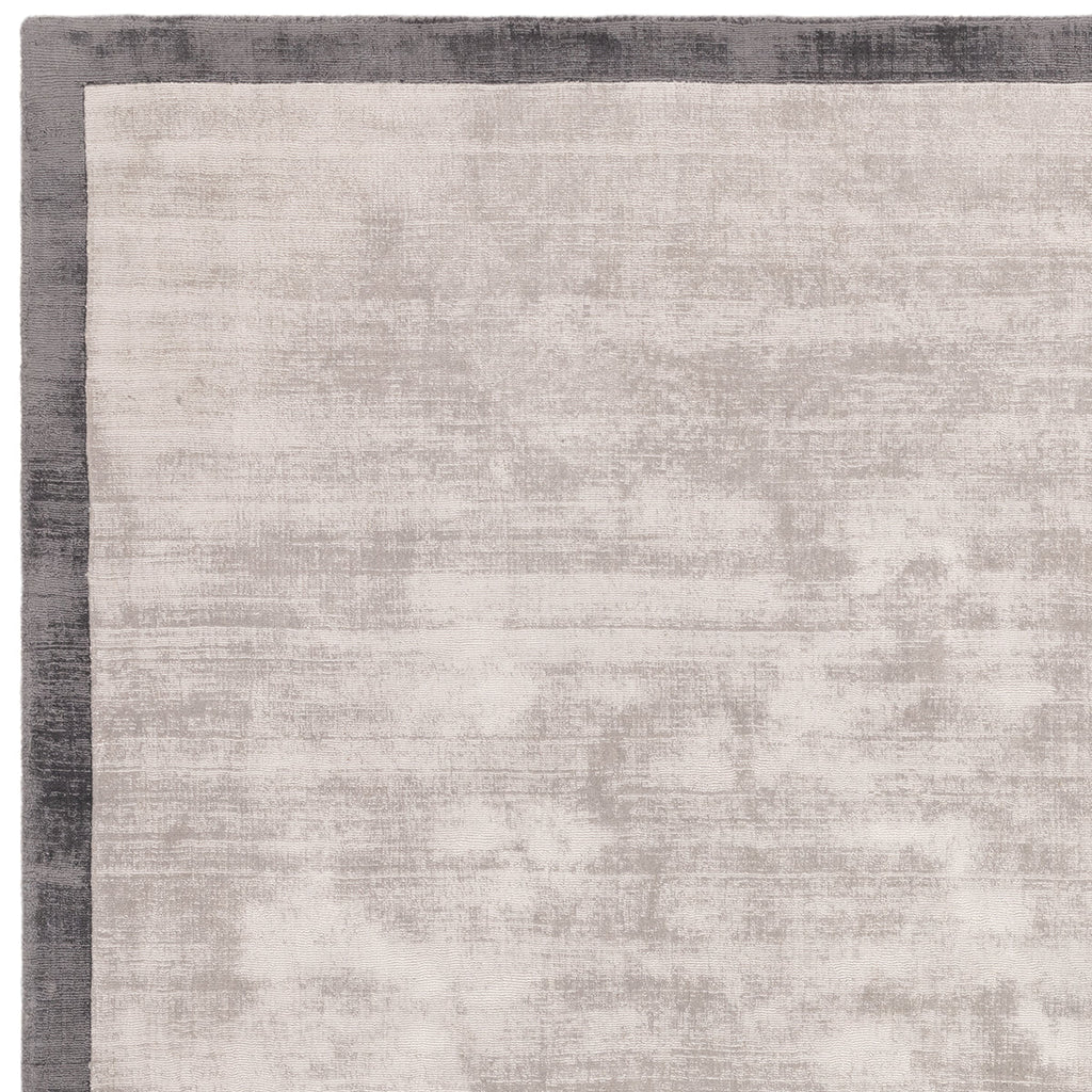 Asiatic Blade Border Silver Grey 08 Rug