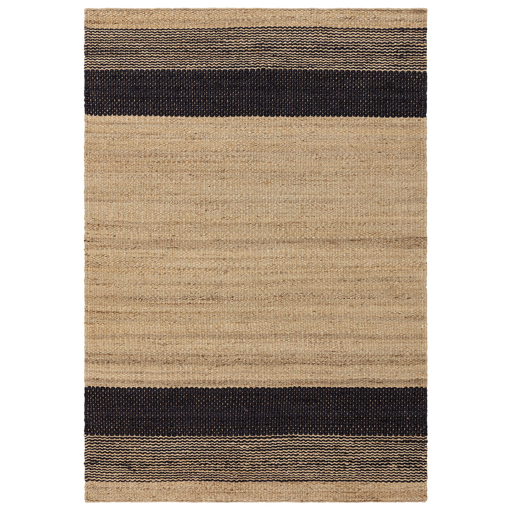 Asiatic Cedar Charcoal Natural Rug