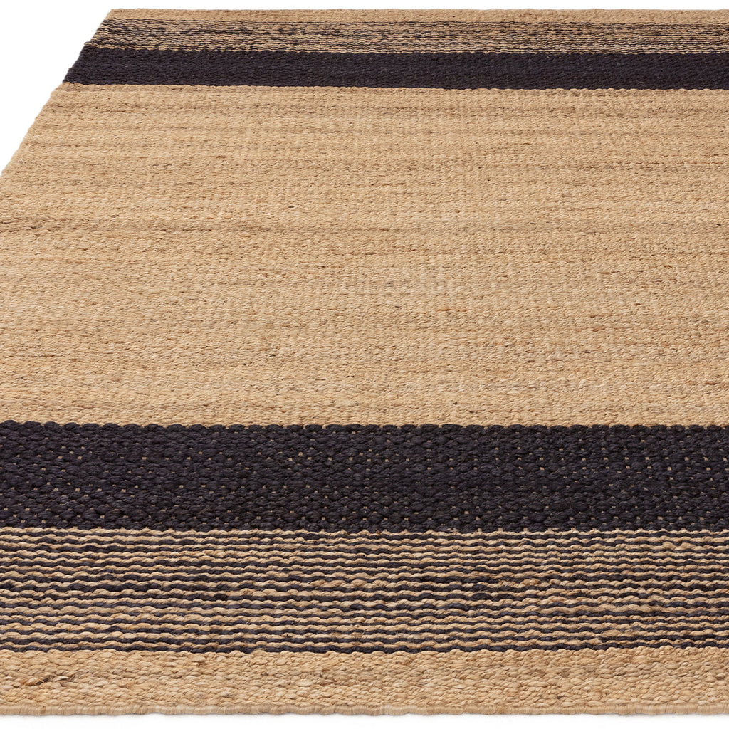 Asiatic Cedar Charcoal Natural Rug