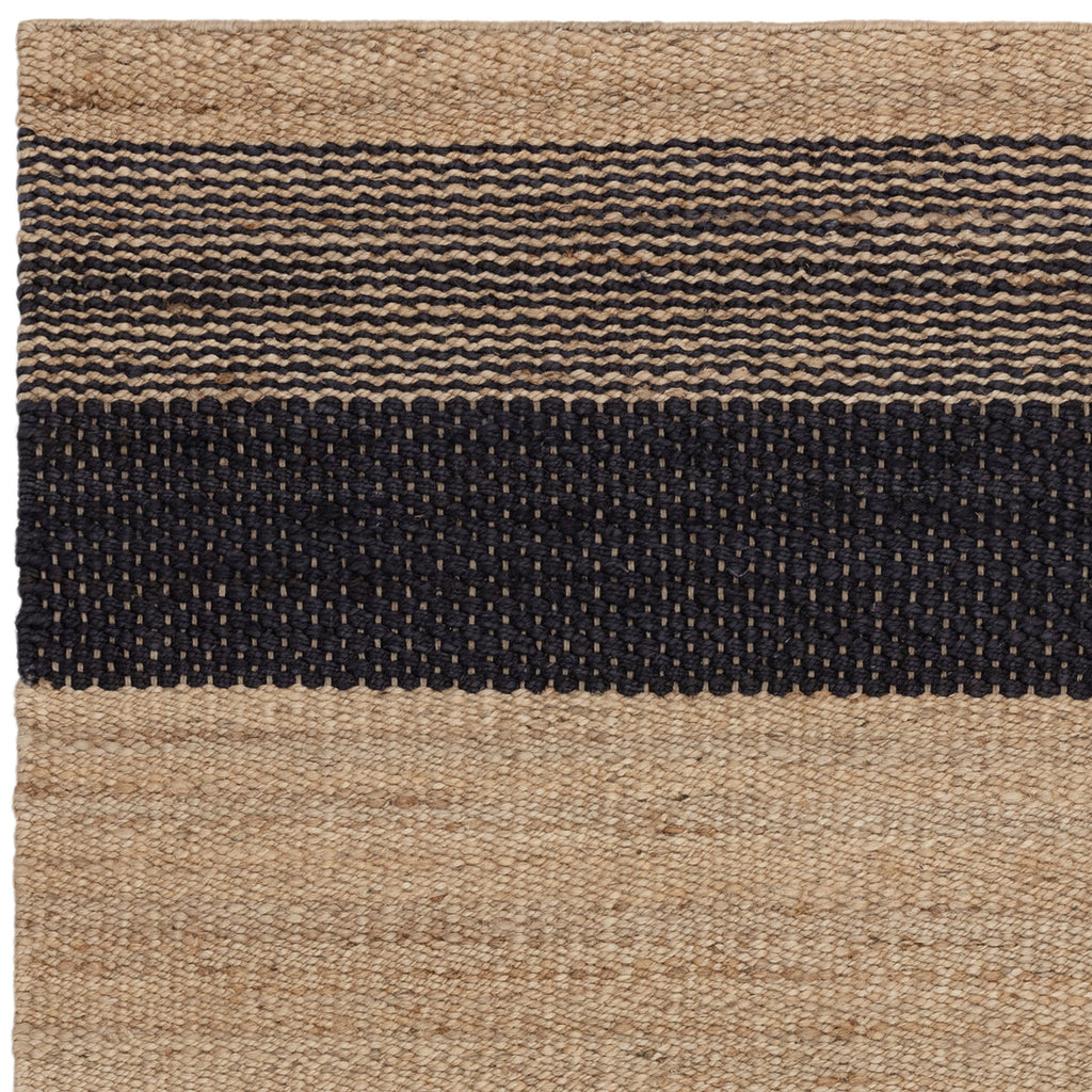 Asiatic Cedar Charcoal Natural Rug