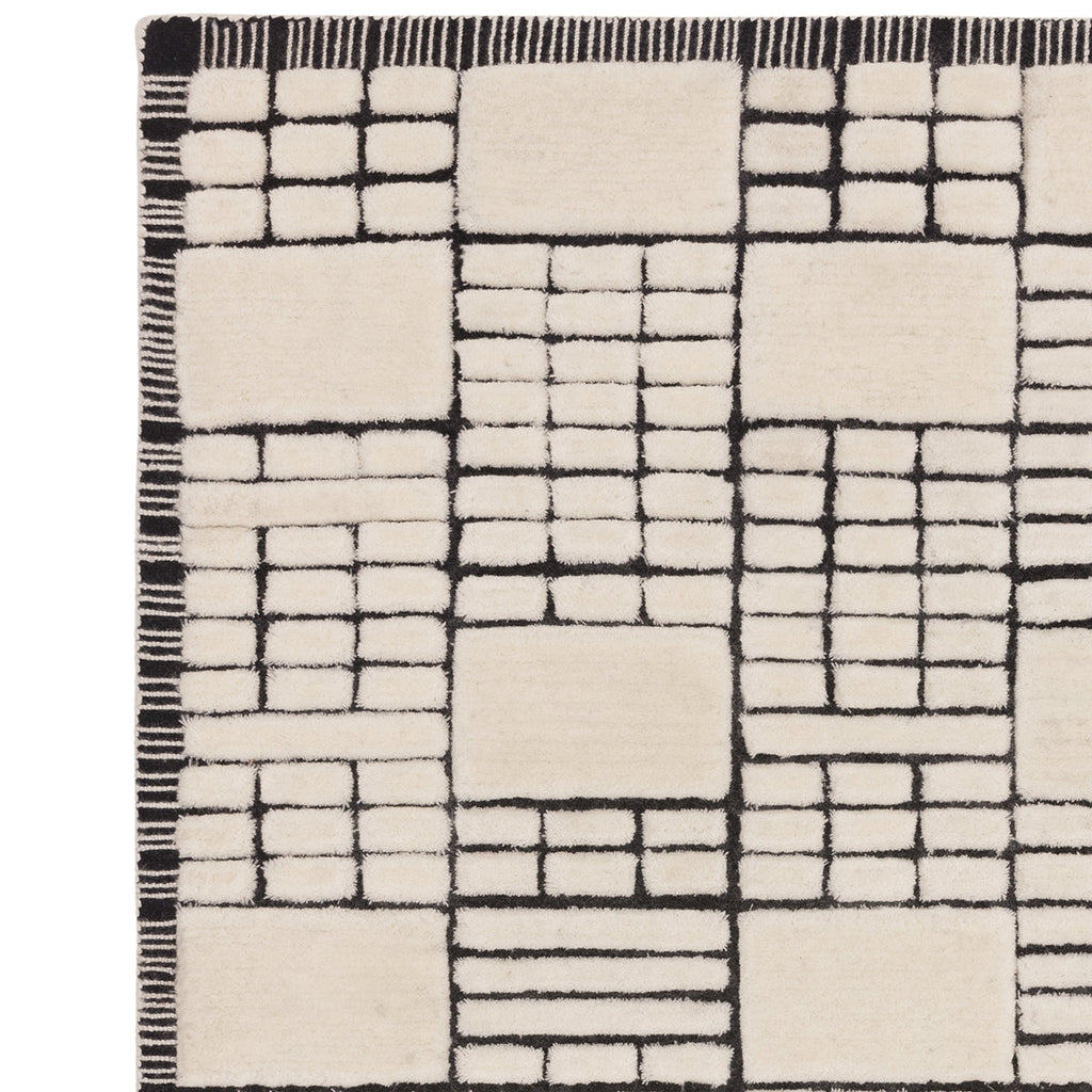 Asiatic Empire Cream Black Rug