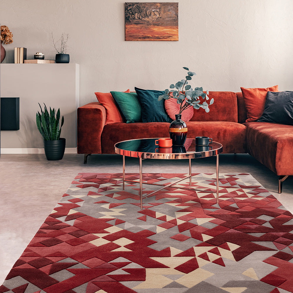 Asiatic Enigma Red Rug