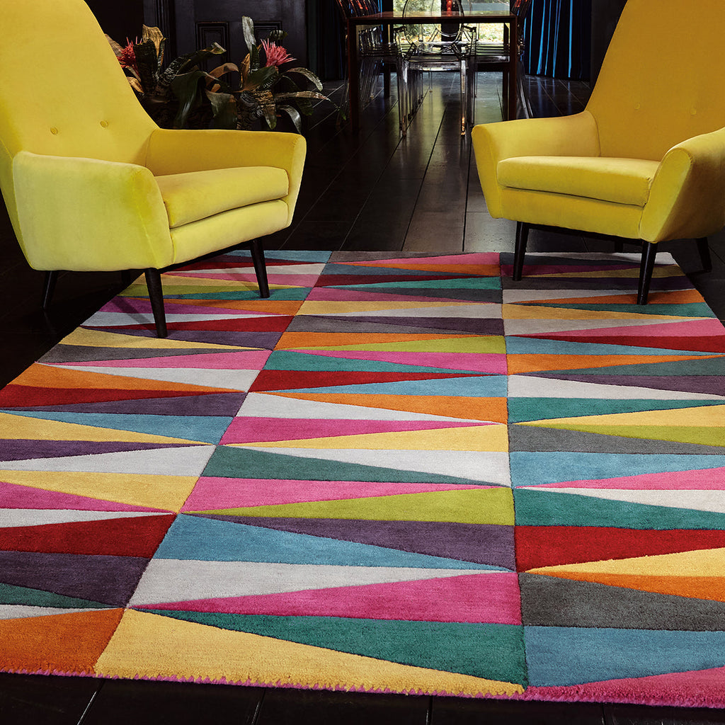 Asiatic Funk Triangles Rug
