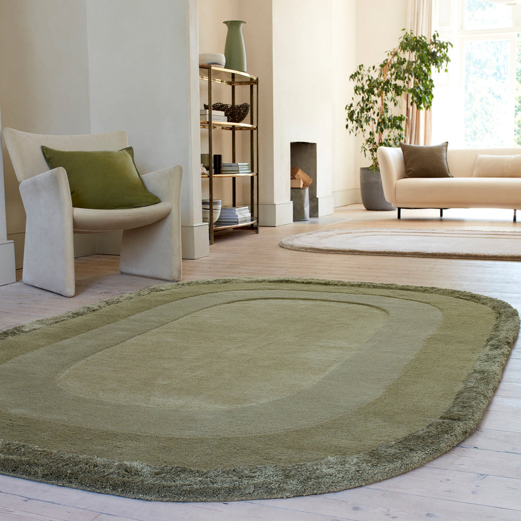 Asiatic Halo Sage Rug