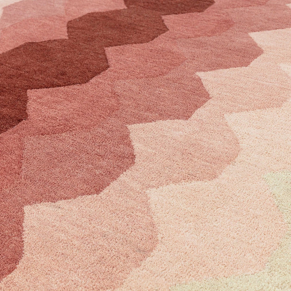 Asiatic Hive Pink Rug