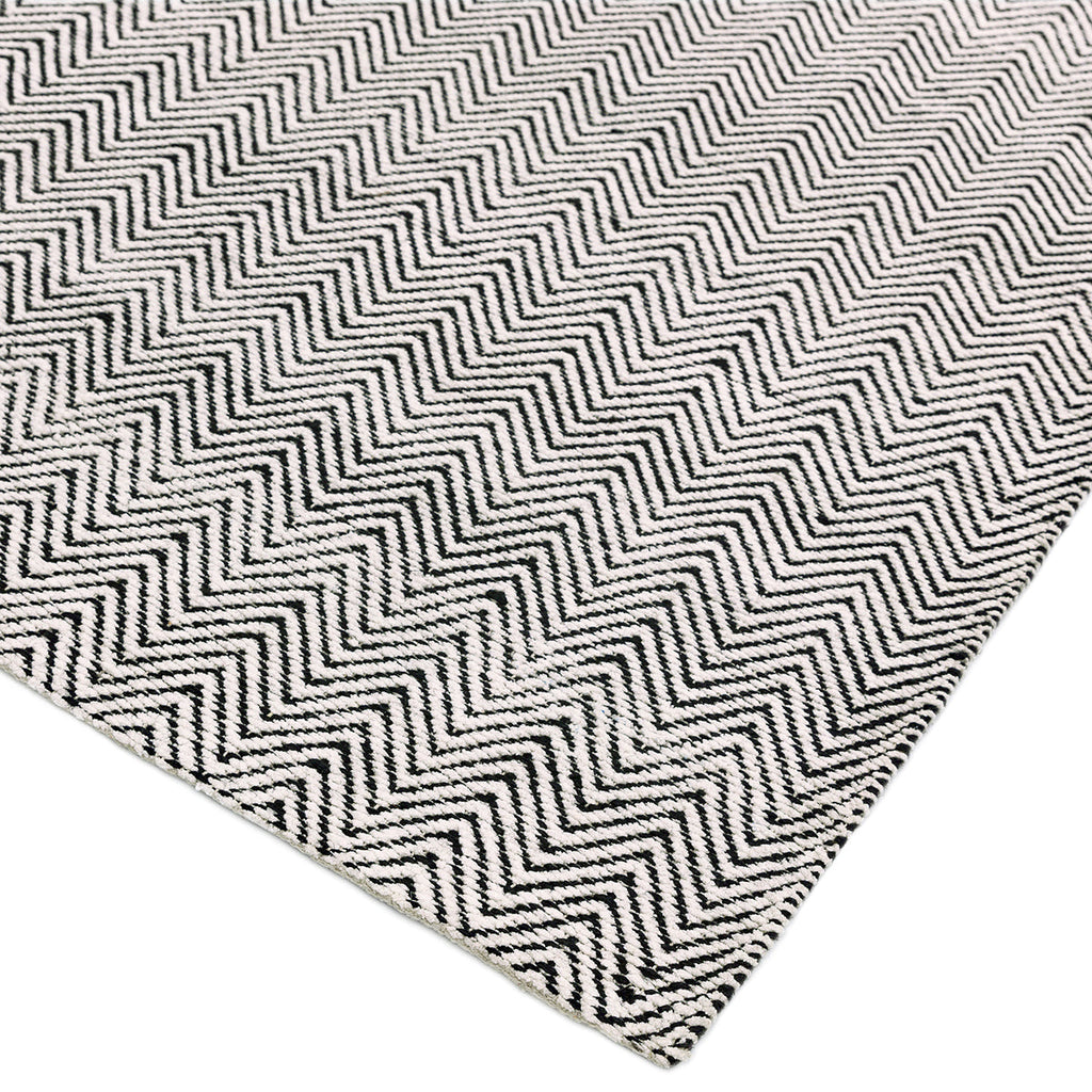 Asiatic Ives Black White Rug