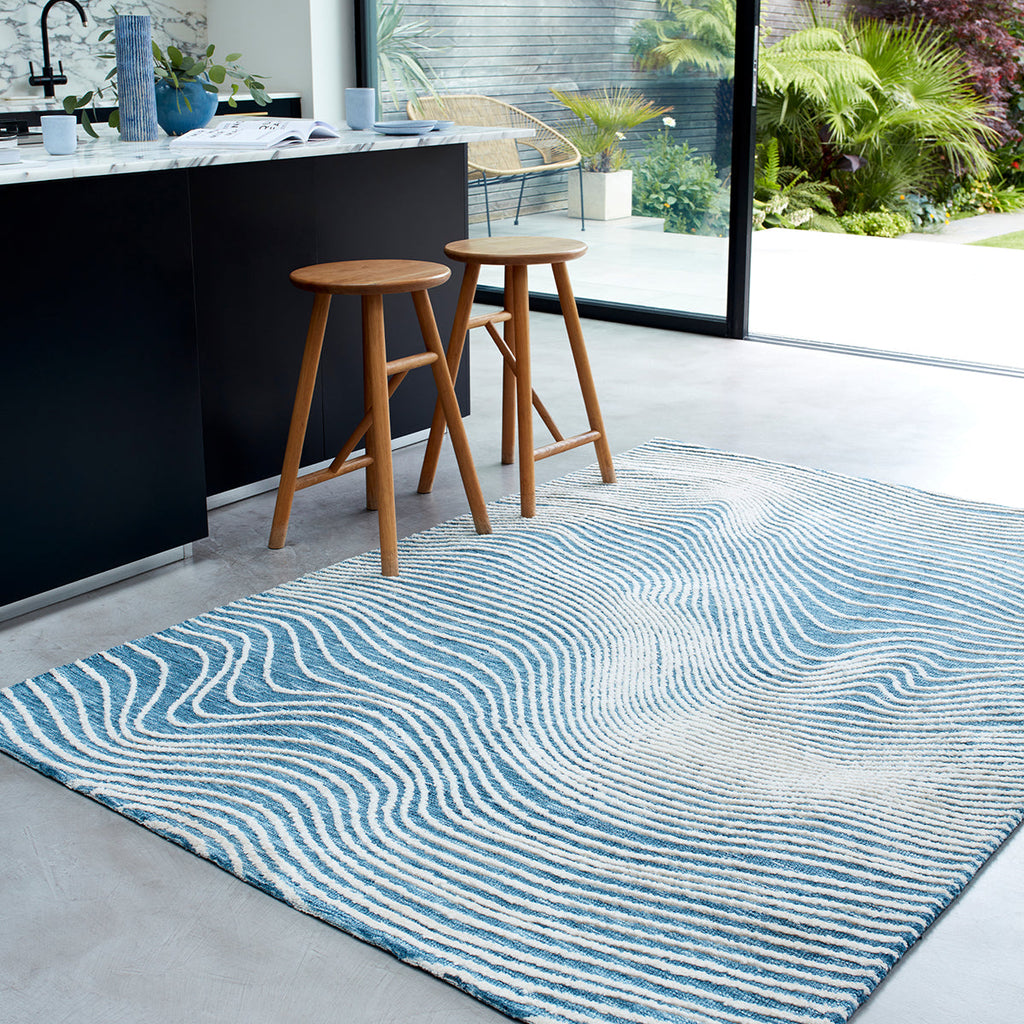 Asiatic Mason Magnitude Blue Rug