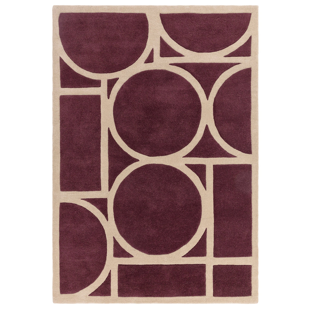 Asiatic Metro Plum Rug
