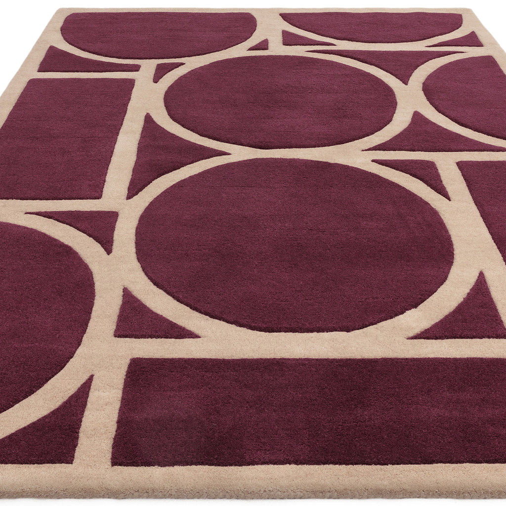 Asiatic Metro Plum Rug
