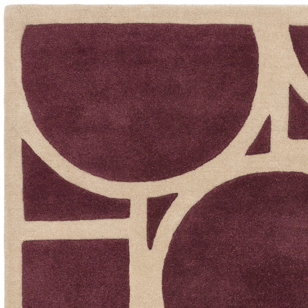 Asiatic Metro Plum Rug