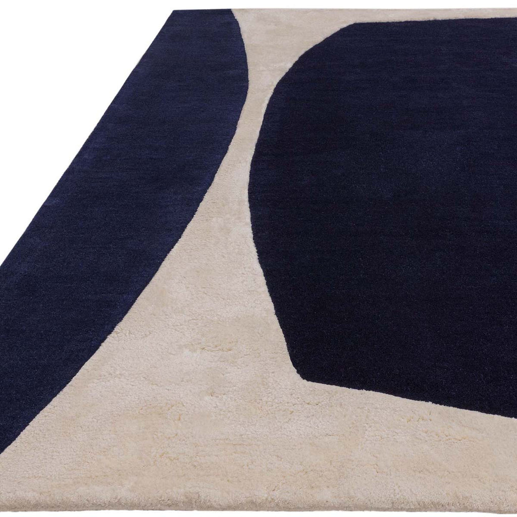 Asiatic Matrix 102 Signature Indigo Rug