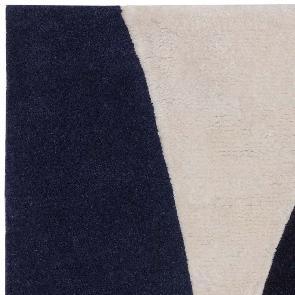 Asiatic Matrix 102 Signature Indigo Rug