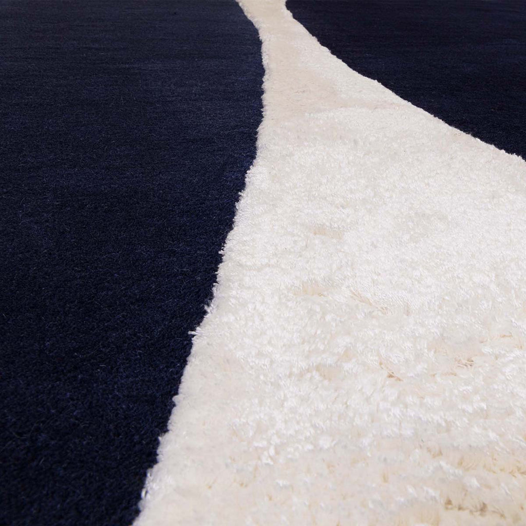 Asiatic Matrix 102 Signature Indigo Rug
