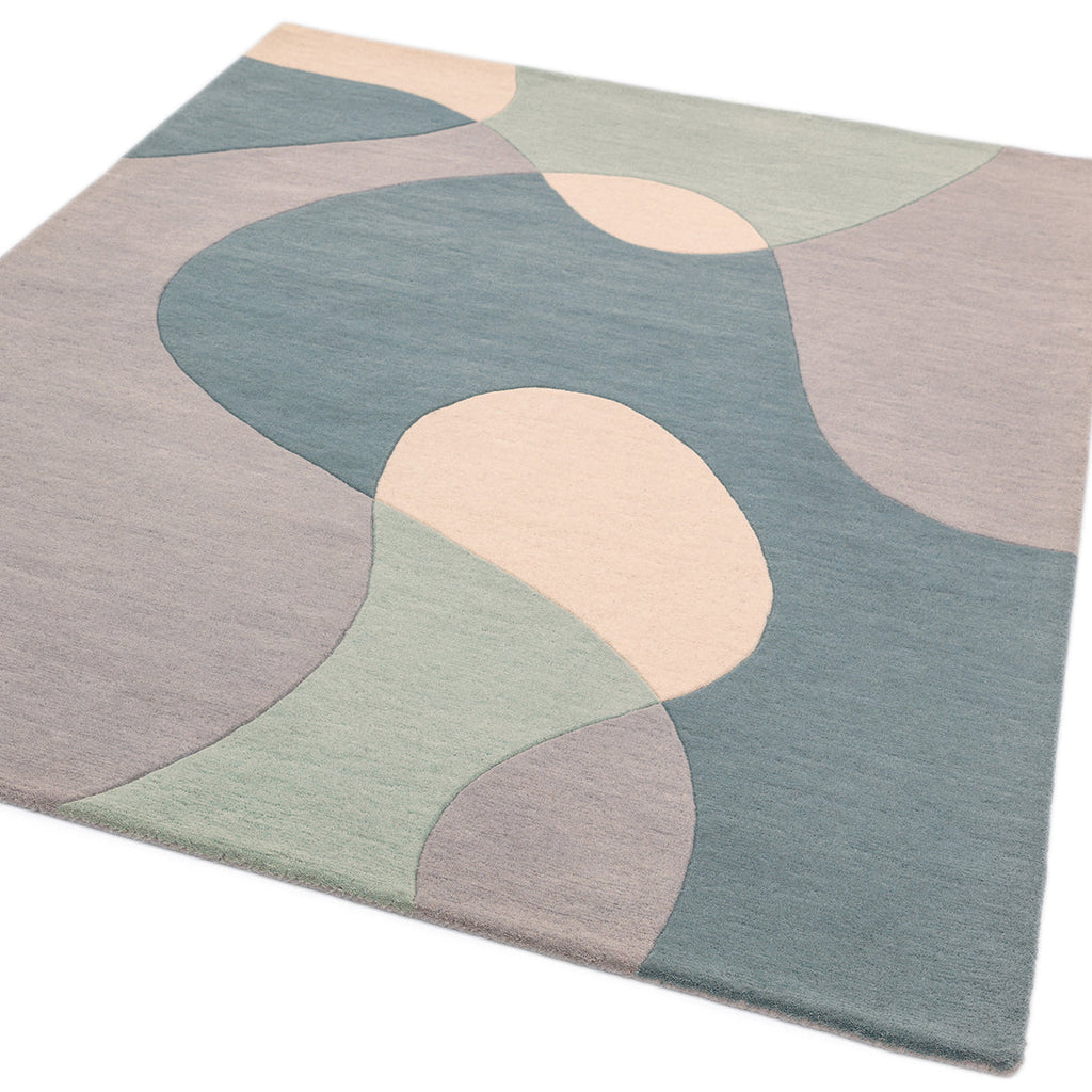 Asiatic Matrix Max 56 Arc Sky Rug