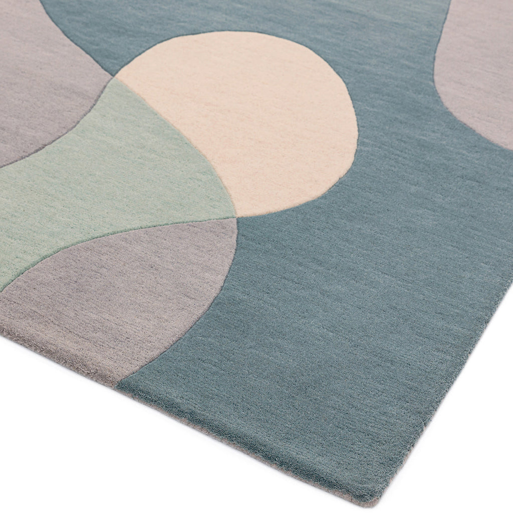 Asiatic Matrix Max 56 Arc Sky Rug