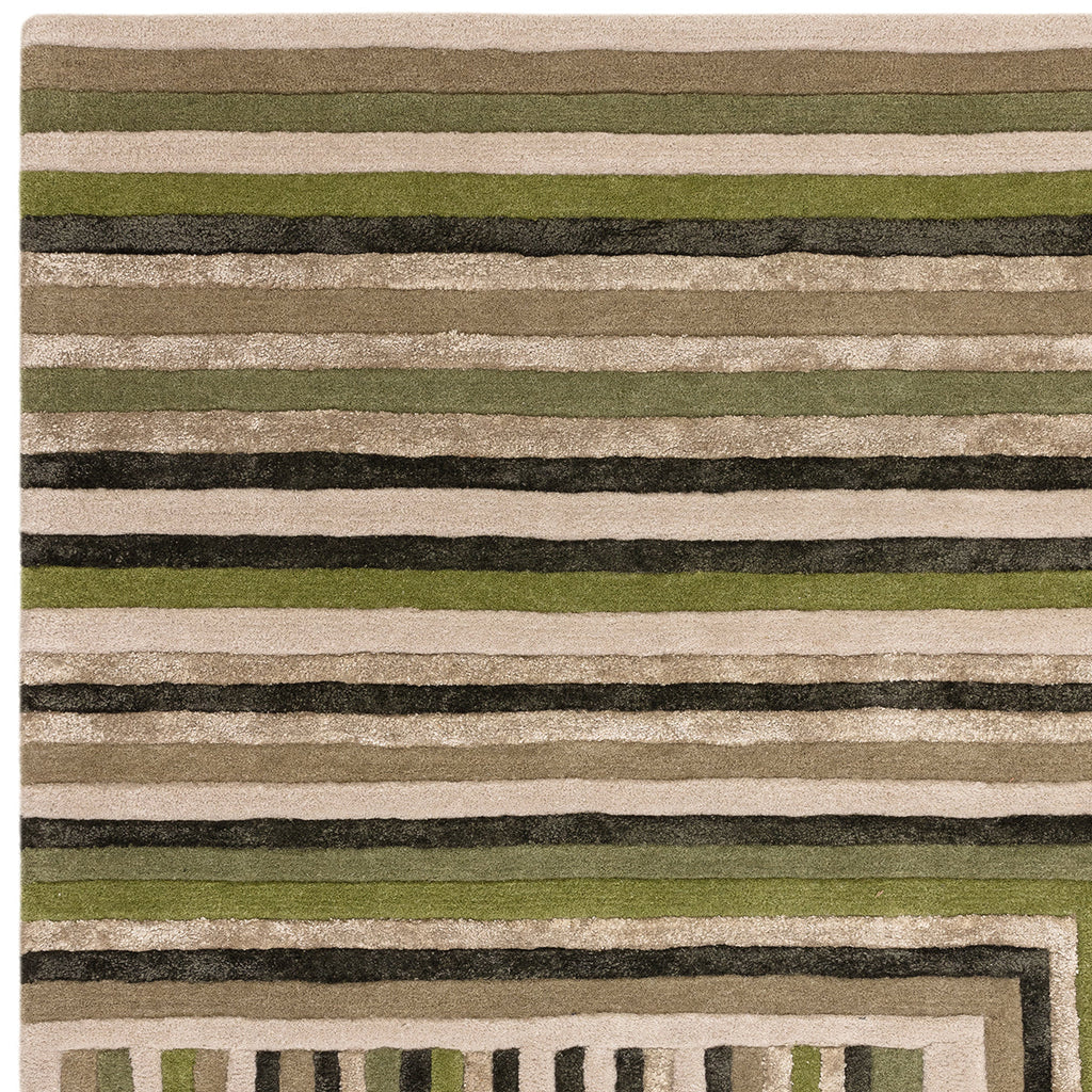Asiatic Matrix Network Forest Rug