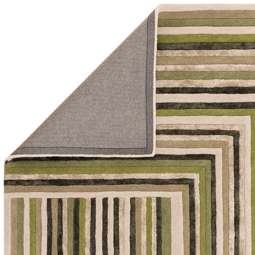 Asiatic Matrix Network Forest Rug