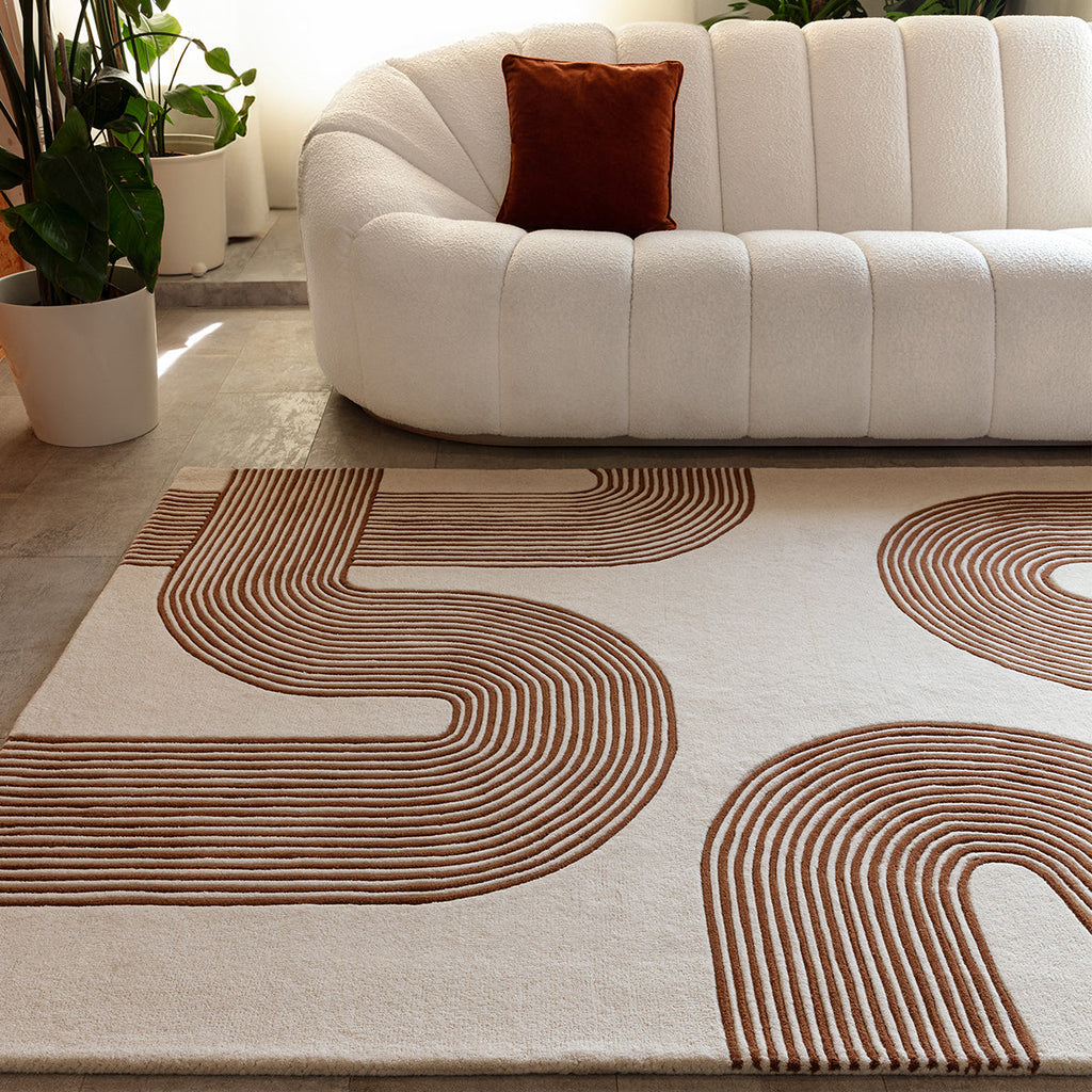 Asiatic Matrix 85 Arches Amber Rug