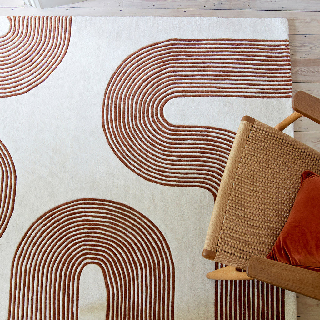 Asiatic Matrix 85 Arches Amber Rug