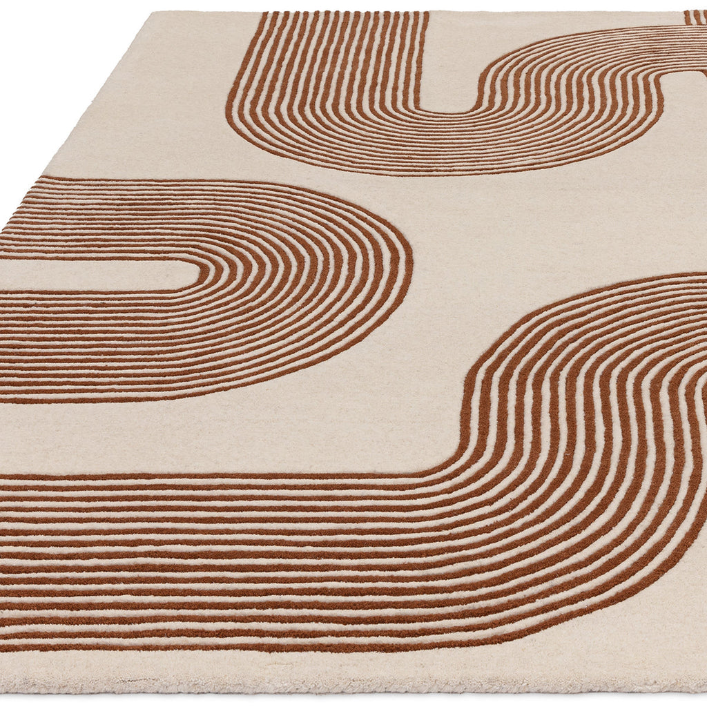 Asiatic Matrix 85 Arches Amber Rug