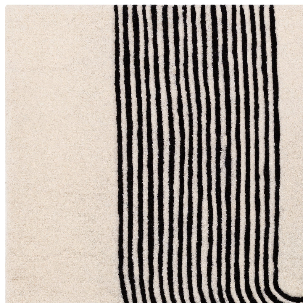 Asiatic Matrix 87 Arches Black Rug