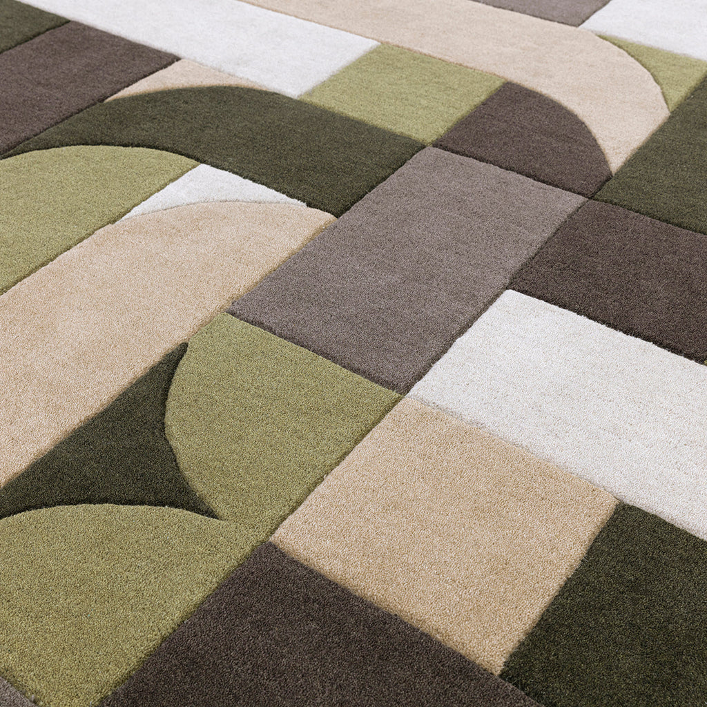 Asiatic Matrix 90 Klotski Sage Rug