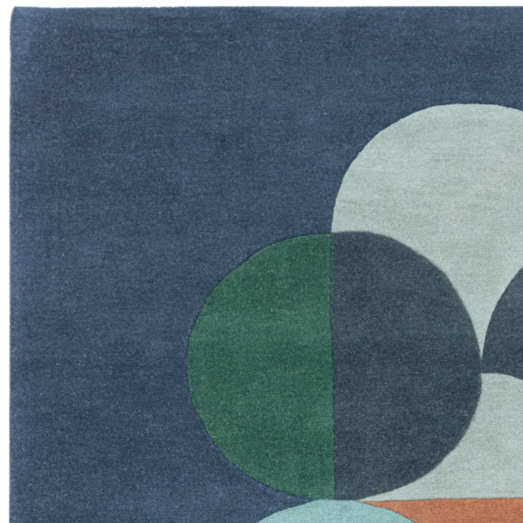 Asiatic Matrix 91 Statement Navy Rug
