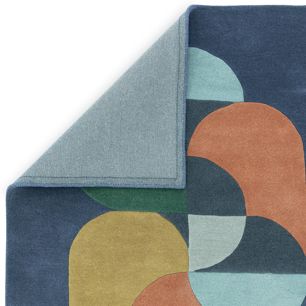 Asiatic Matrix 91 Statement Navy Rug